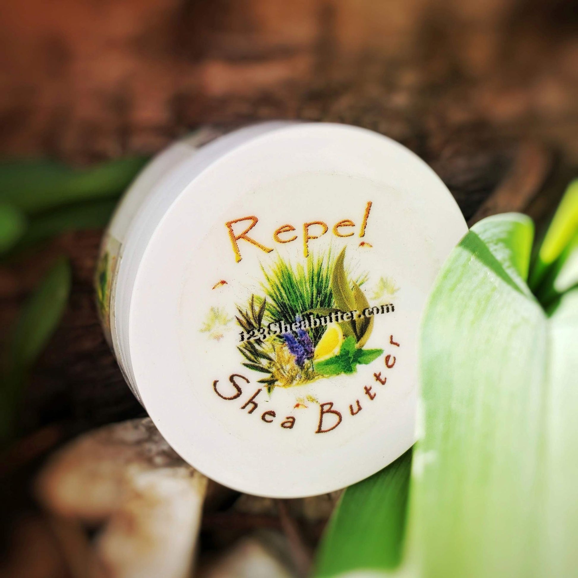 Repel 2oz Travel Size Shea butter jar