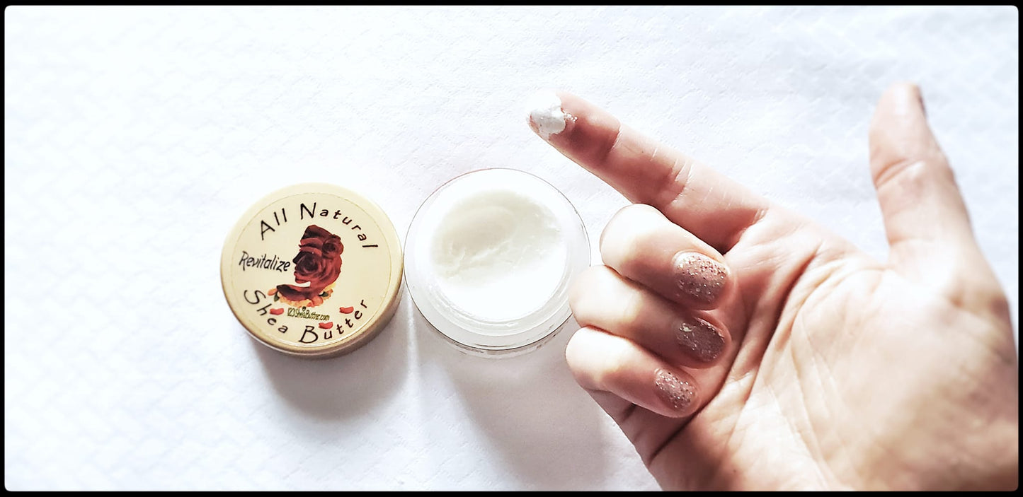 rose face cream with hand showing small amount on finger to use 