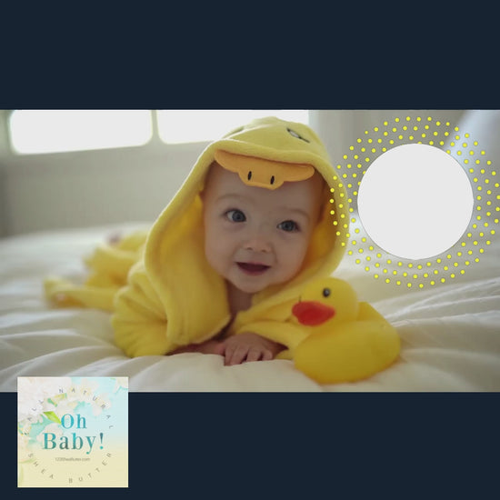 video about oh baby Shea butter product for sensitive skin