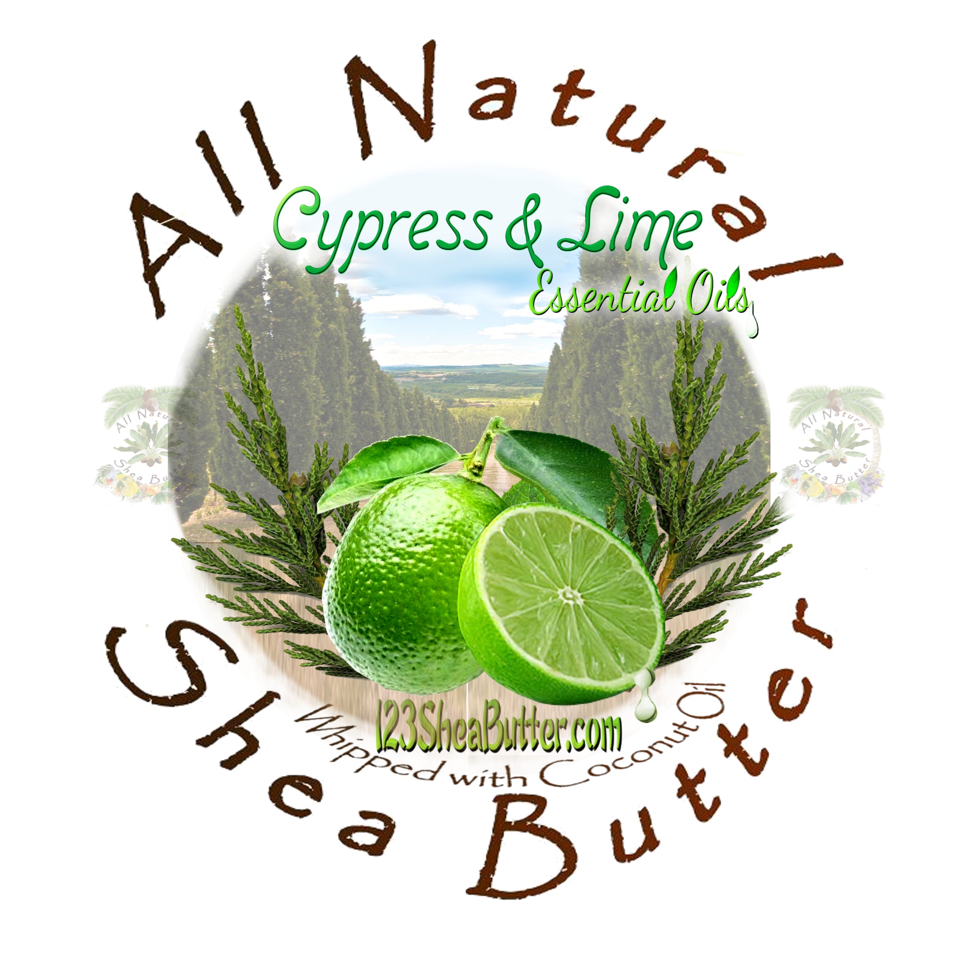 Cypress and Lime Shea Butter