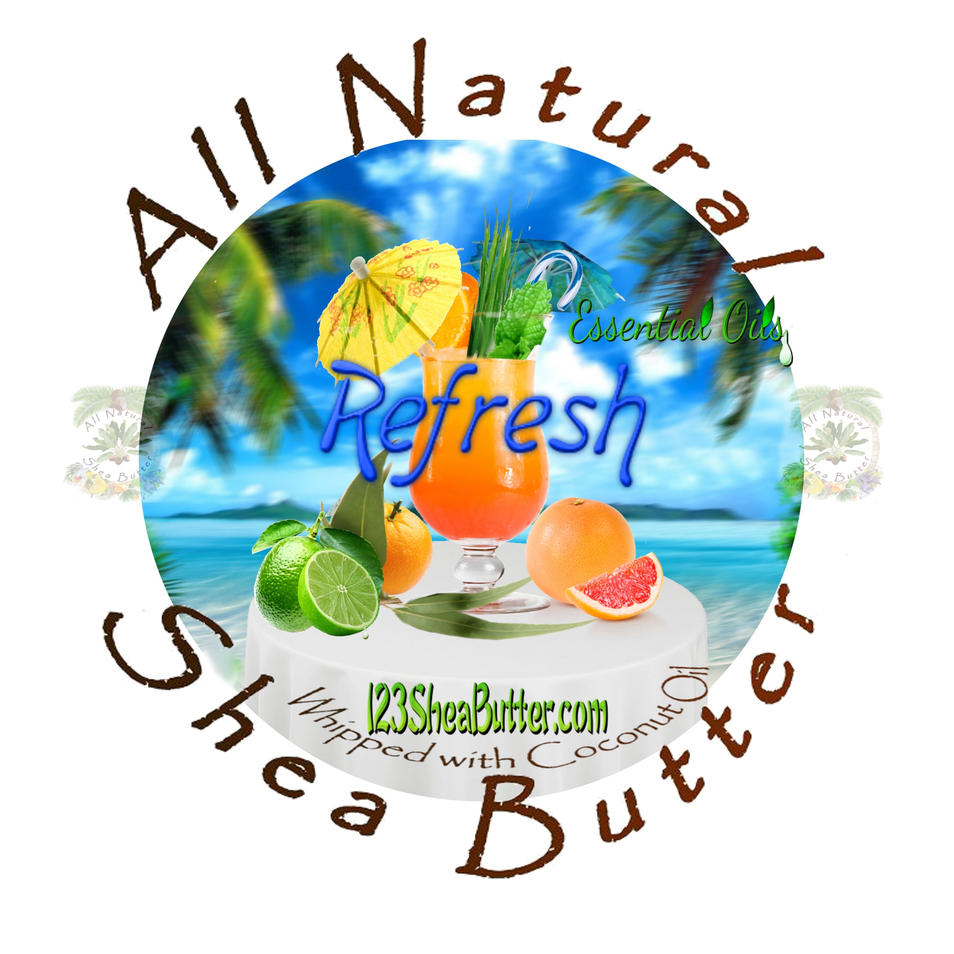 Refresh top label