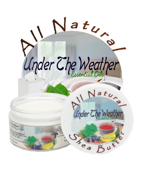 Under The Weather is an Essential Oil blend of Peppermint, Lavender, Lemon, Eucalyptus, Cypress, Lemon Myrtle and Thyme. Wonderfully whipped with shea butter and coconut oil.