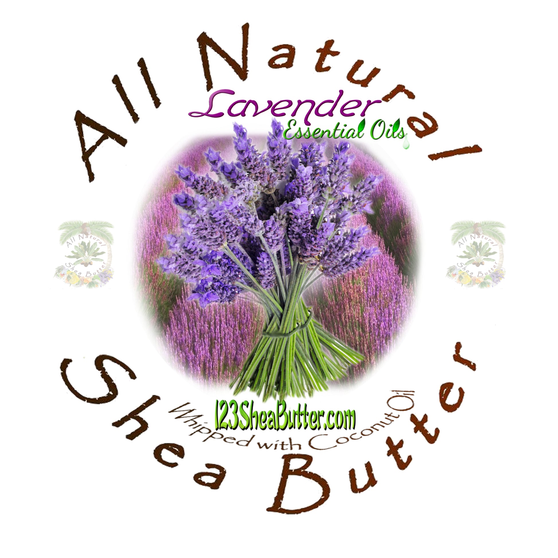 Lavender top label