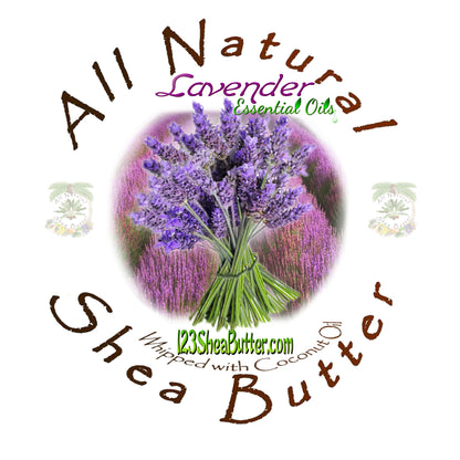 Lavender top label